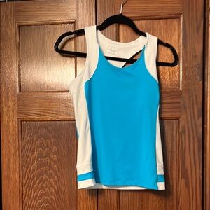 Fila Vibrant Blue and Crisp White Top